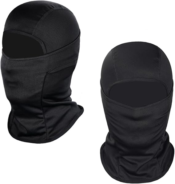 Balaclava Ski Mask - 男女兼用スキーマスク、UVカット付きバラクラバフェイスカバー、バイク、スキー、スノーボード用