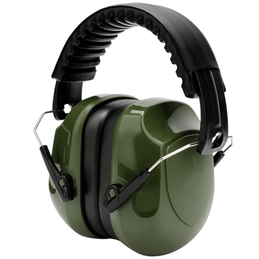 Earmuffs Foldable - SNR-34dB 調整可能ヘッドイヤーマフ ノイズリダクション 折りたたみ式イヤーディフェンダー 聴覚保護 防音イヤープロテクター