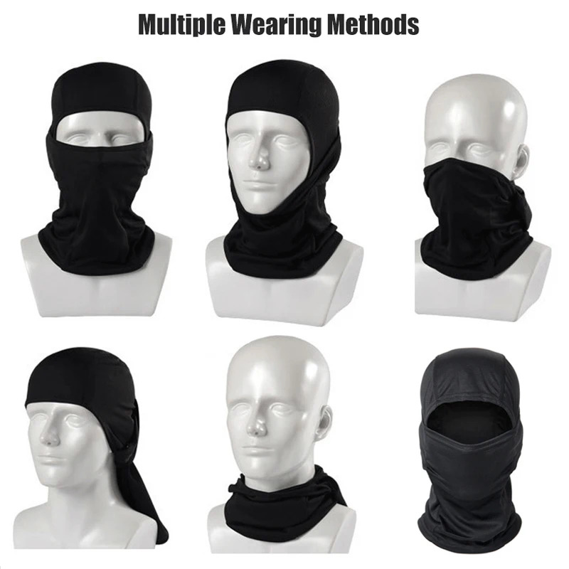 Balaclava Ski Mask - 迷彩バラクラバ帽子 サイクリング フルフェイスマスク アウトドアスポーツ ハンティング ハイキング