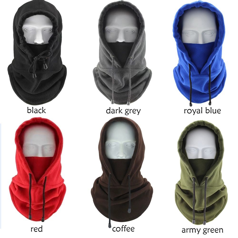 防風フリースバラクラバ、フルフェイススキーマスク、男性用ボン - Balaclava Ski Mask のレビューと価格
