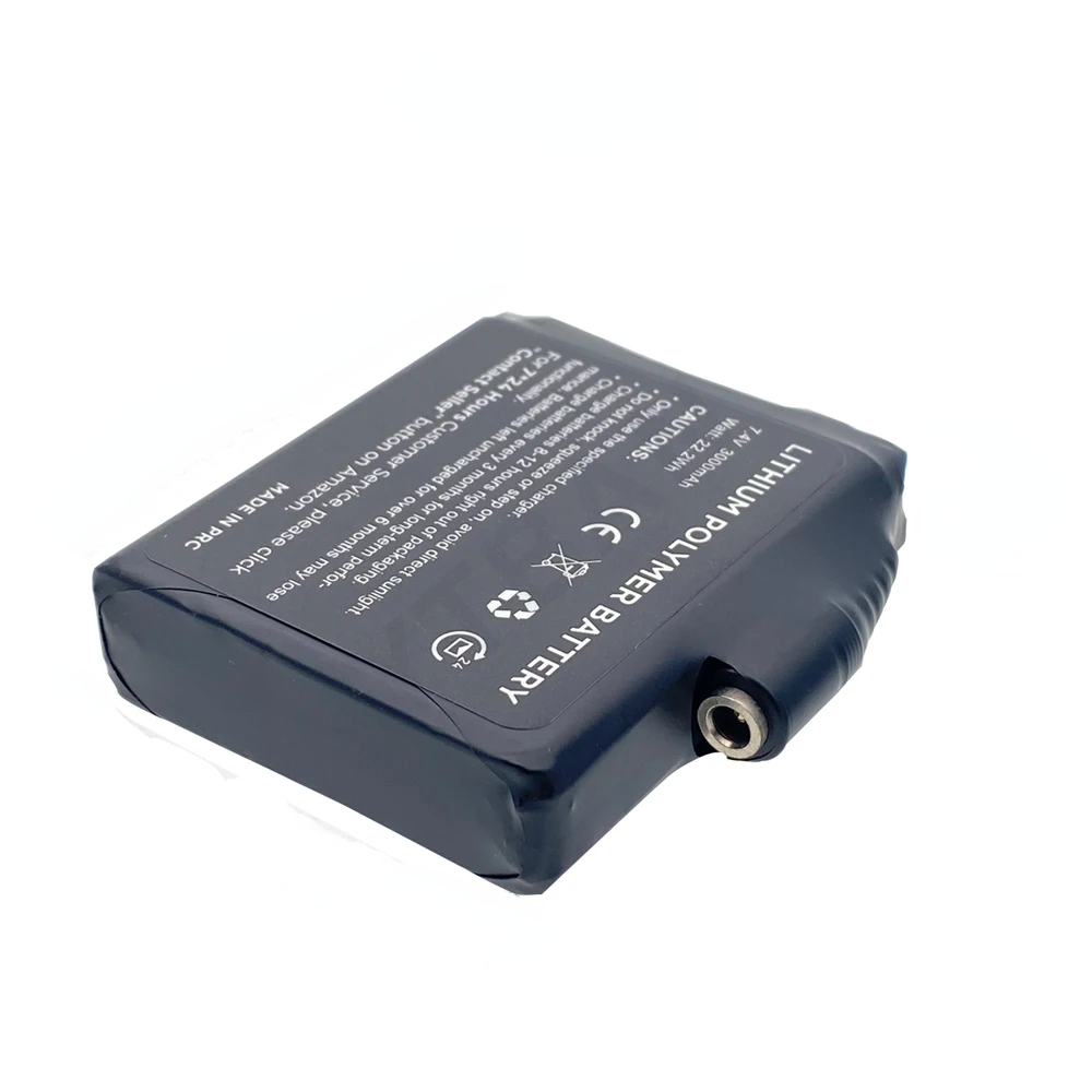 グローブバッテリー 7.4V 3000mAh ポリマー充電式 - Heated Vest Battery のレビューと価格