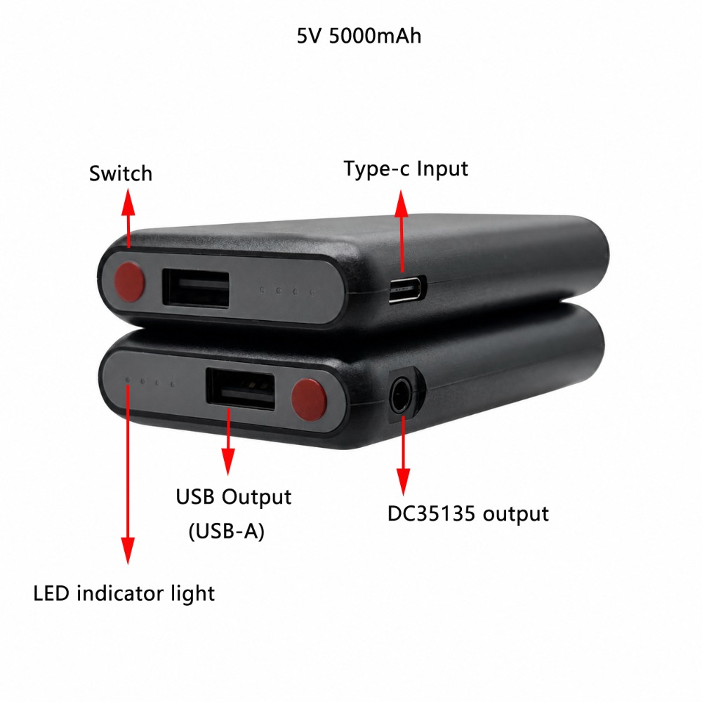 充電式加熱手袋バッテリーバンク、モバイル電源、加熱ベスト、加 - Heated Vest Battery のレビューと価格