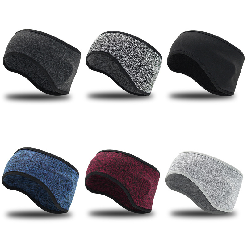 男性と女性のための通気性のある伸縮性のあるウールのサイクリン - Fleece Ear Warmer Band のレビューと価格