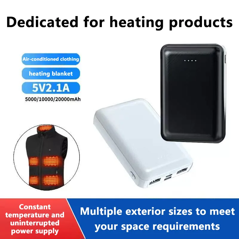 ポータブル電源 100000mAh 外付けバッテリー USB - Heated Vest Battery のレビューと価格