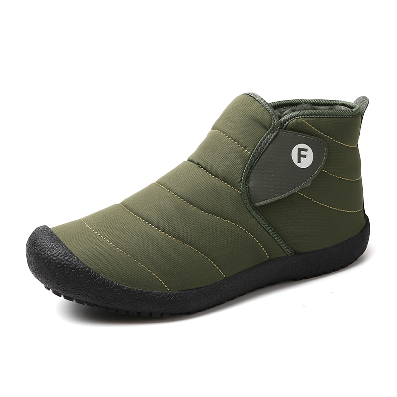防水冬のブーツ男性用暖かい豪華なスノーブーツメンズアンクルブ - Waterproof Winter Boot のレビューと価格