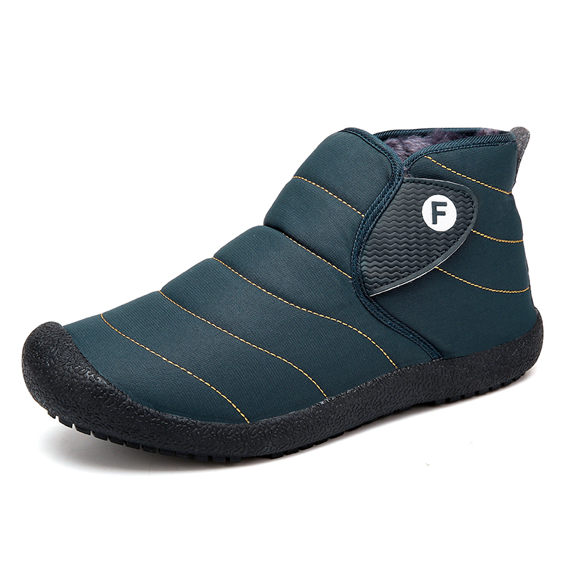 防水冬のブーツ男性用暖かい豪華なスノーブーツメンズアンクルブ - Waterproof Winter Boot のレビューと価格