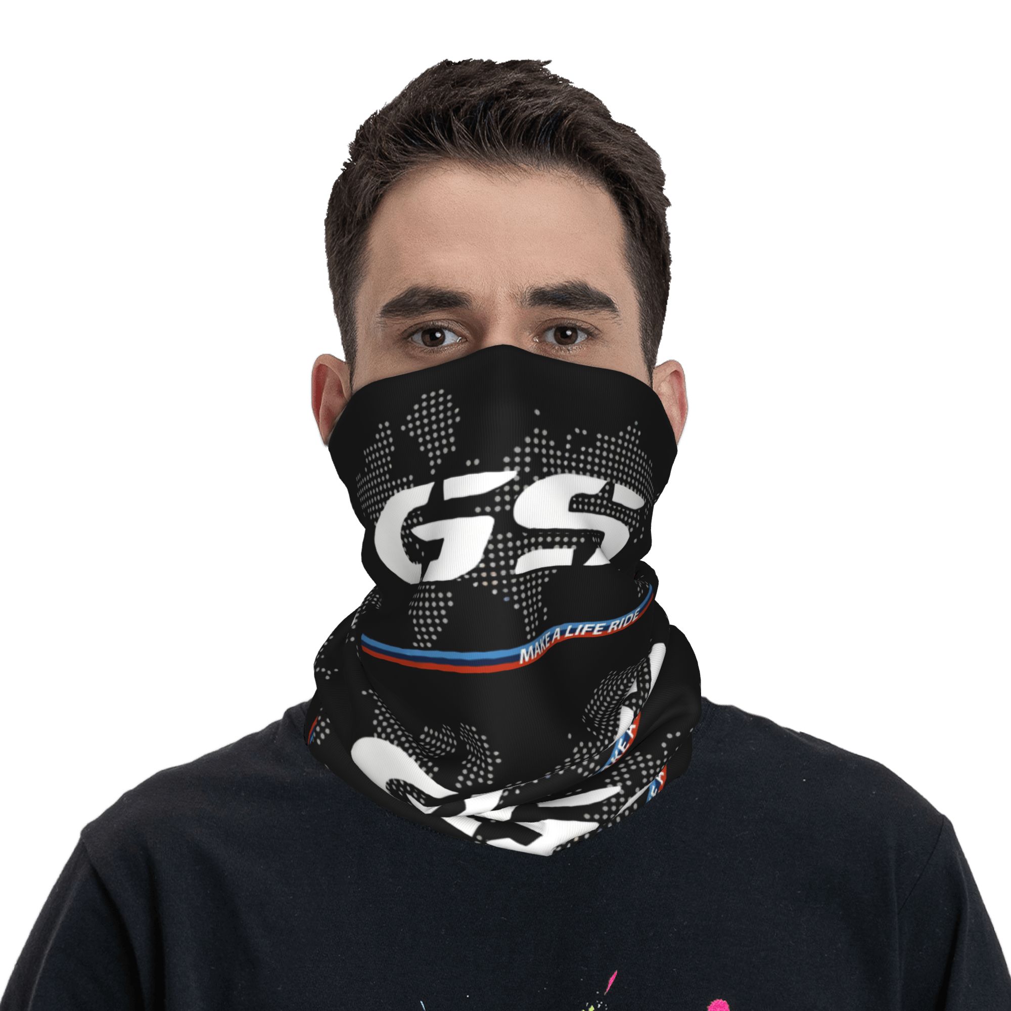 カスタムGSモーターサイクルアドベンチャーネックゲイター メ - Neck Gaiter Fleece のレビューと価格