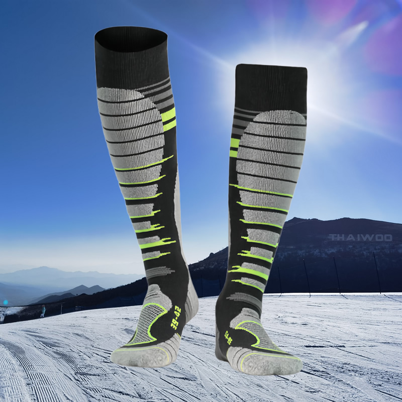 メリノウールスキーソックス寒い天候用ソックス男性女性用スノー - Thermal Sock Wool のレビューと価格