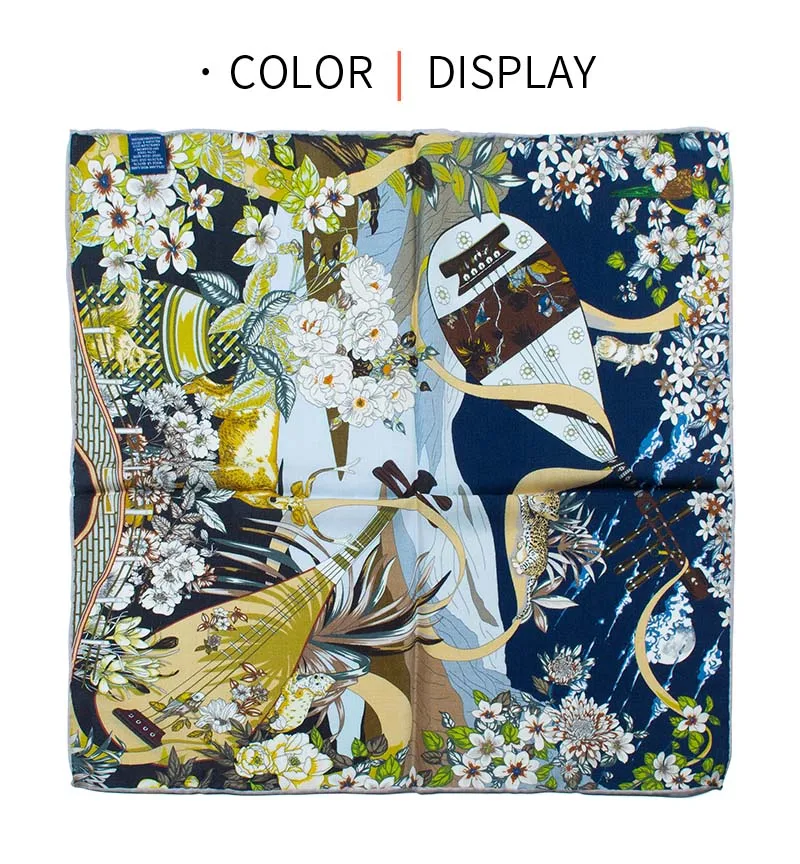 両面暖かい正方形スカーフ女性用 65x65cm 30% シル - Shawl Wrap Winter のレビューと価格
