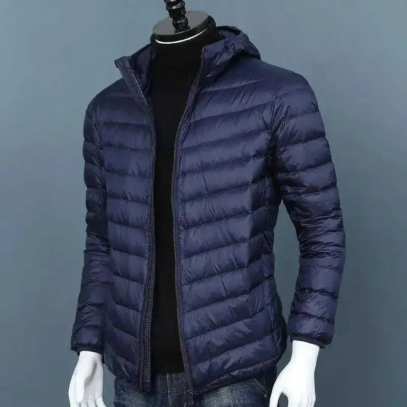 UETEEY 2024 秋冬ホワイトダックダウンジャケット男 - Down Jacket Packable のレビューと価格