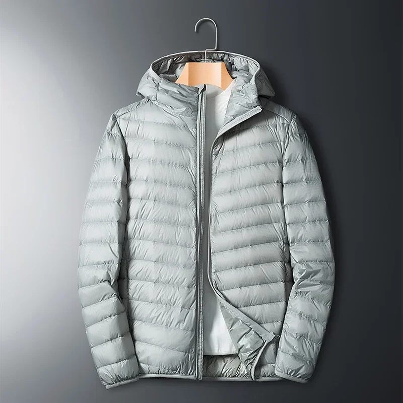 UETEEY 2024 秋冬ホワイトダックダウンジャケット男 - Down Jacket Packable のレビューと価格