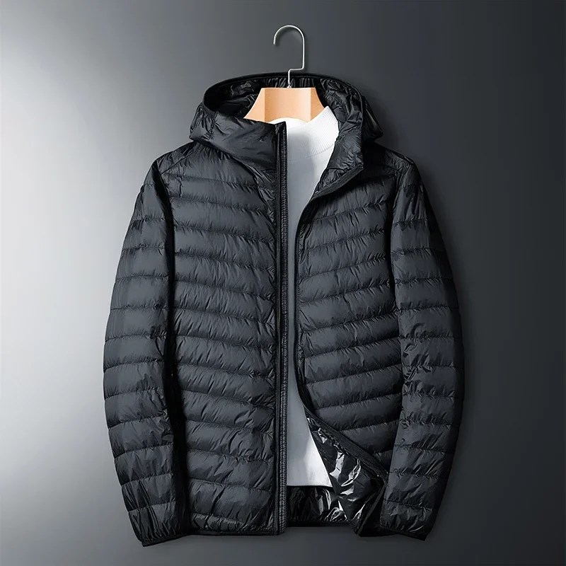 UETEEY 2024 秋冬ホワイトダックダウンジャケット男 - Down Jacket Packable のレビューと価格