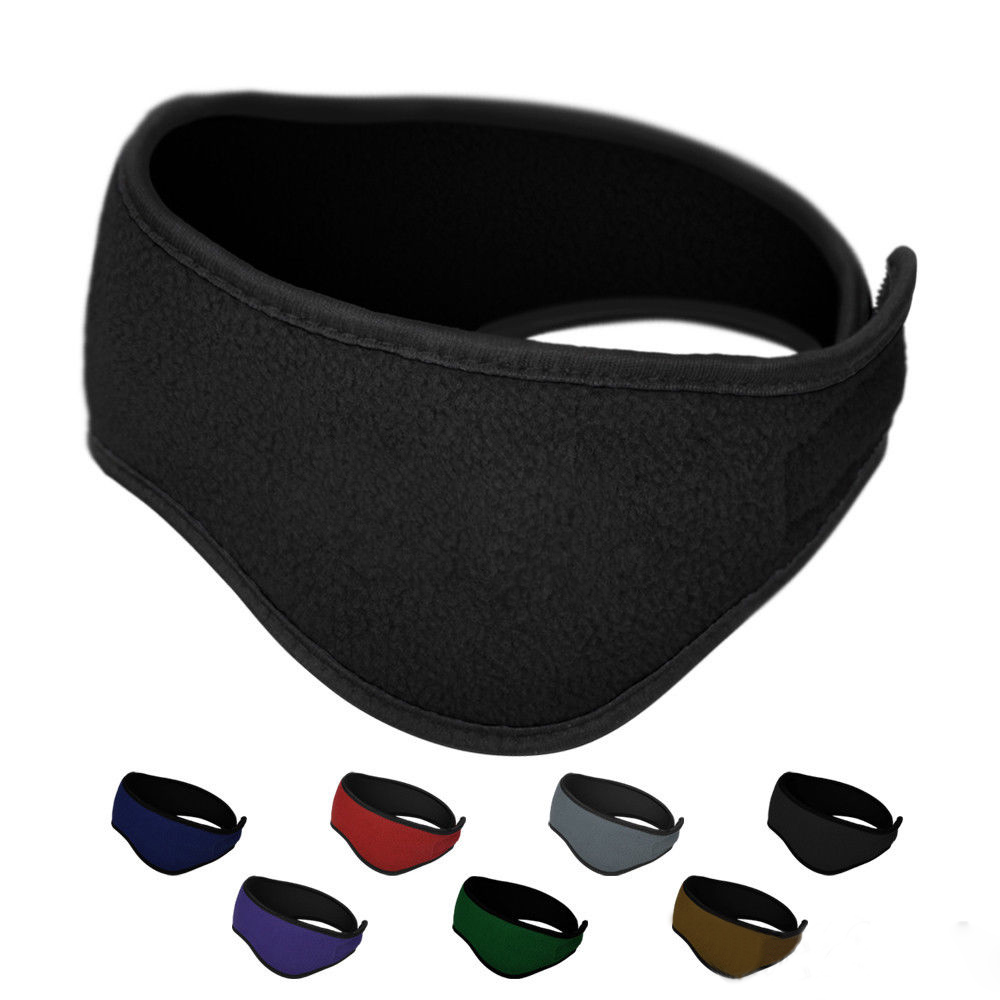 ユニセックスポーラーフリースヘッドバンド,伸縮性,スパンデッ - Fleece Ear Warmer Band のレビューと価格