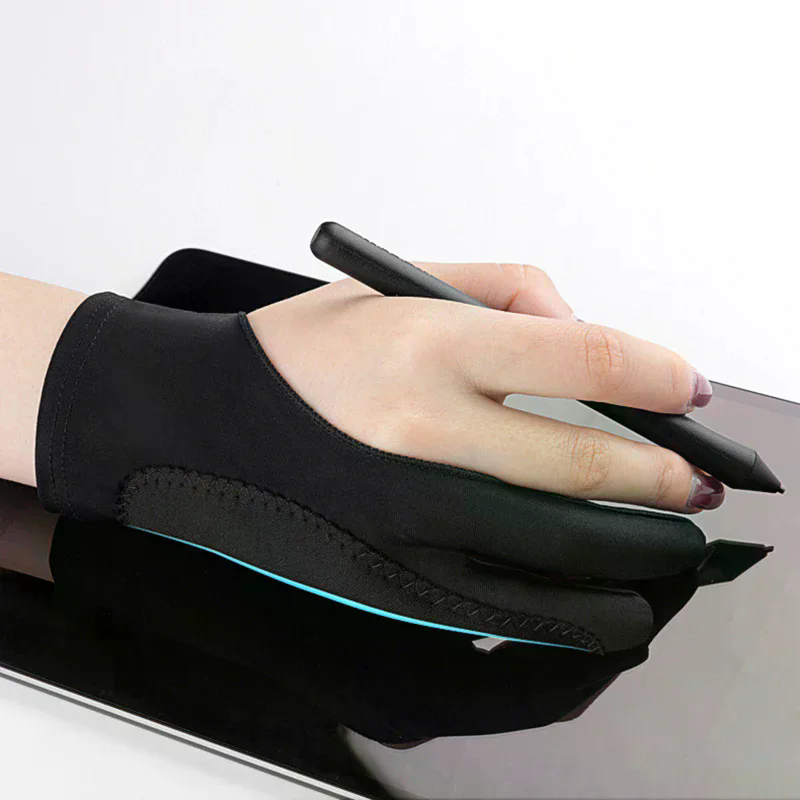 タッチ防止二本指ハンドペイント手袋タブレットデジタルボードス - Touch Screen Gloves のレビューと価格