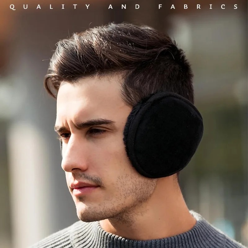 冬用ユニセックス大型折りたたみ式ポーラーフリースイヤーマフ  - Earmuffs Foldable のレビューと価格