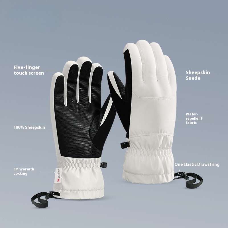 新しい冬用サーマルグローブ スキー サイクリング 防風 防水 - Snow Glove Insulated のレビューと価格