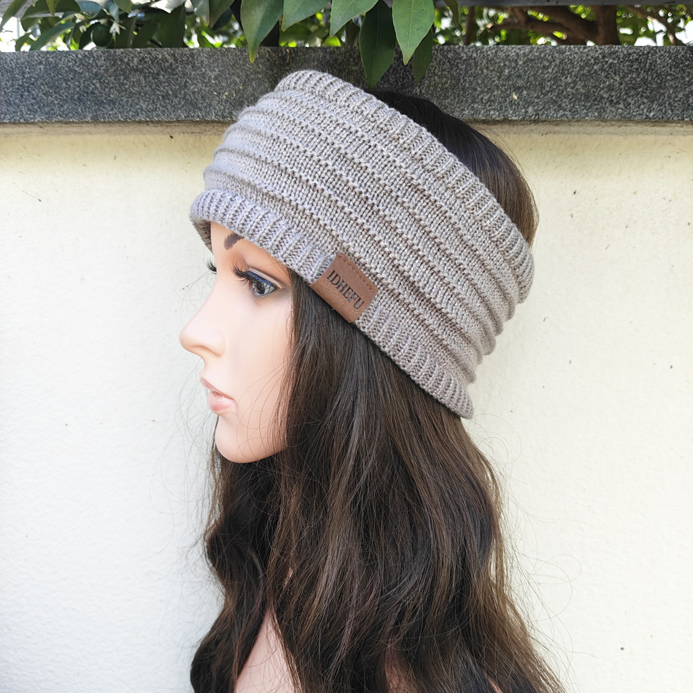 冬用保温フリース裏地付き超ワイドニットヘッドバンド、女性用ア - Fleece Ear Warmer Band のレビューと価格
