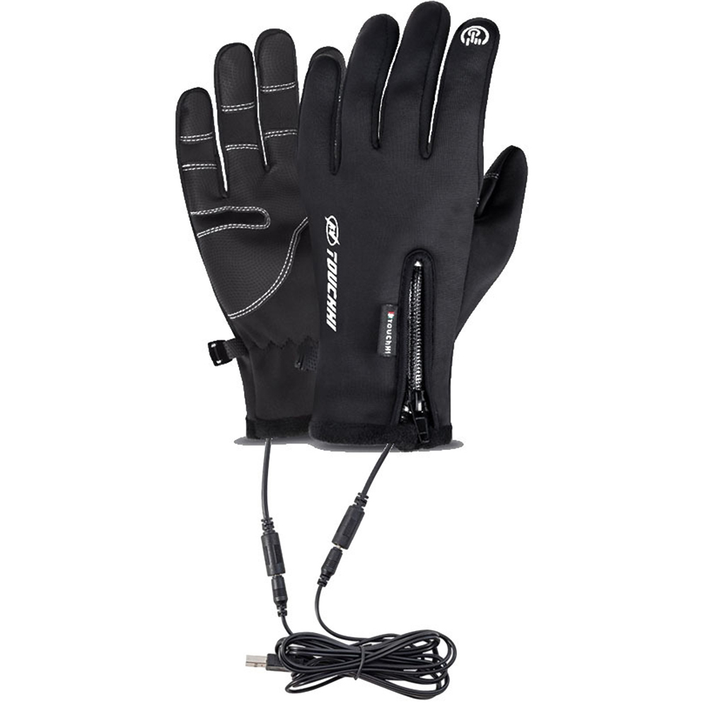 USBタッチスクリーン付き電気温水手袋,加熱ハンドウォーマー - Touch Screen Gloves のレビューと価格