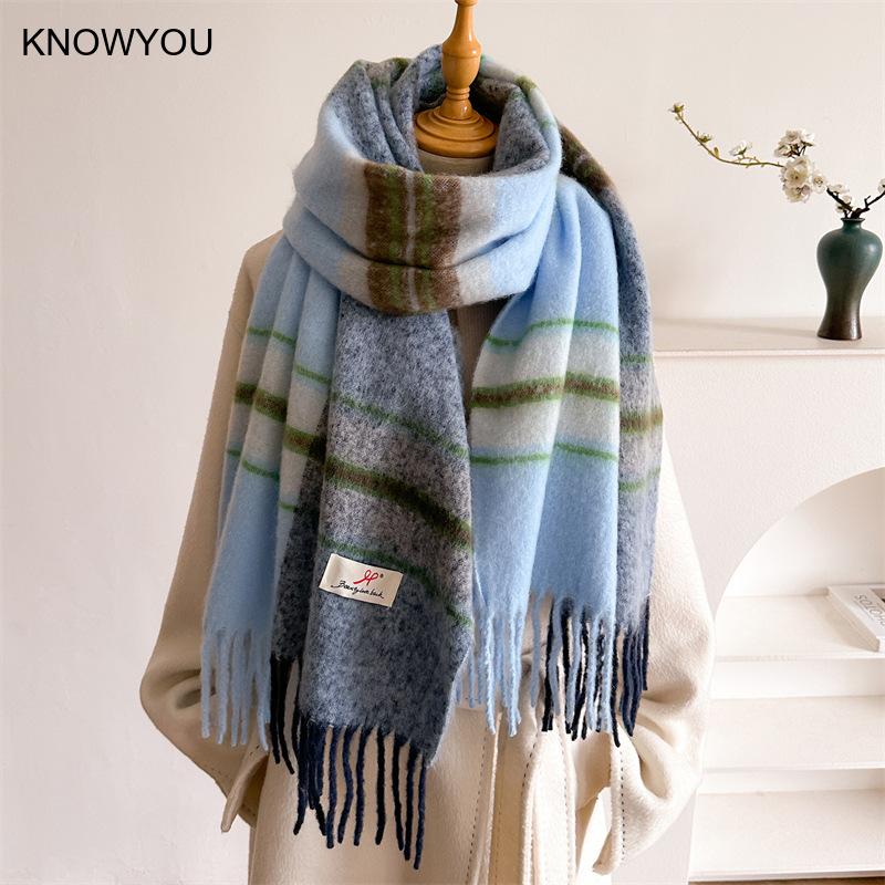 2026 冬厚く暖かいスカーフ女性カシミヤショールラップパシ - Cashmere Pashmina Wrap のレビューと価格