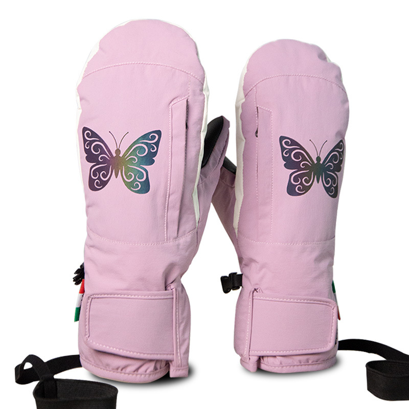 冬防水暖かい女性雪手袋屋外スポーツマウンテンマンスキーミトン - Snow Glove Insulated のレビューと価格