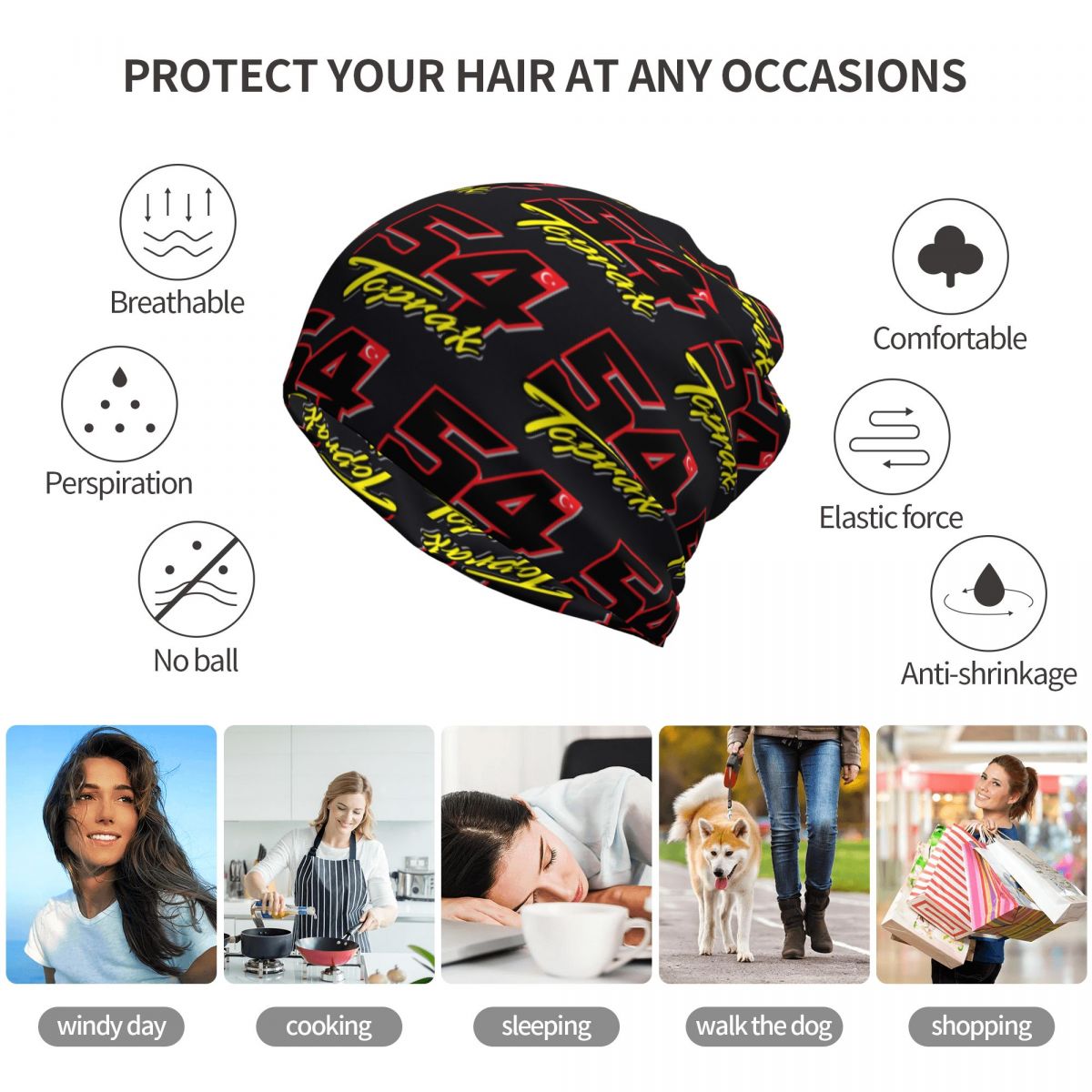 Toprak Razgatlioglu 54 バンダナ ネッ - Knit Beanie Hat Warm のレビューと価格