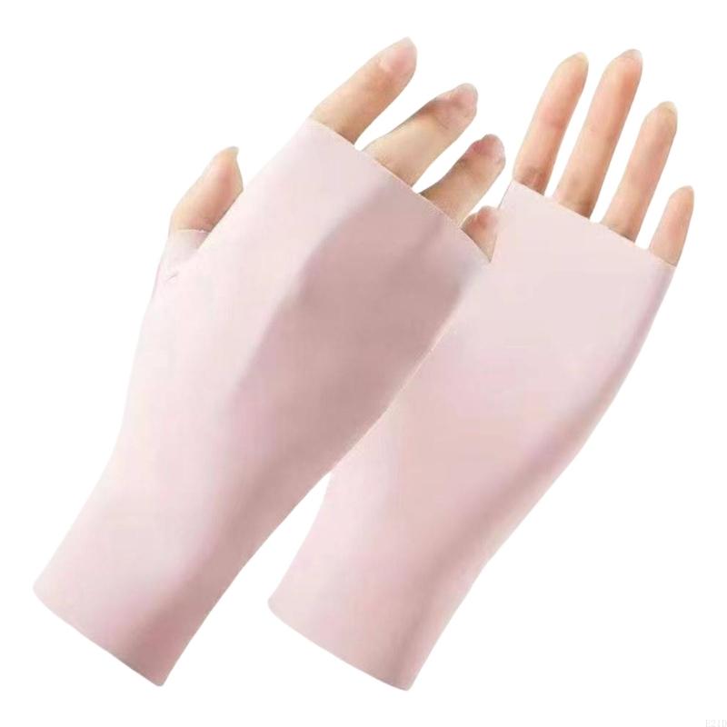 アイスシルク長くて薄い運転手袋電気自動車乗馬タッチスクリーン - Touch Screen Gloves のレビューと価格