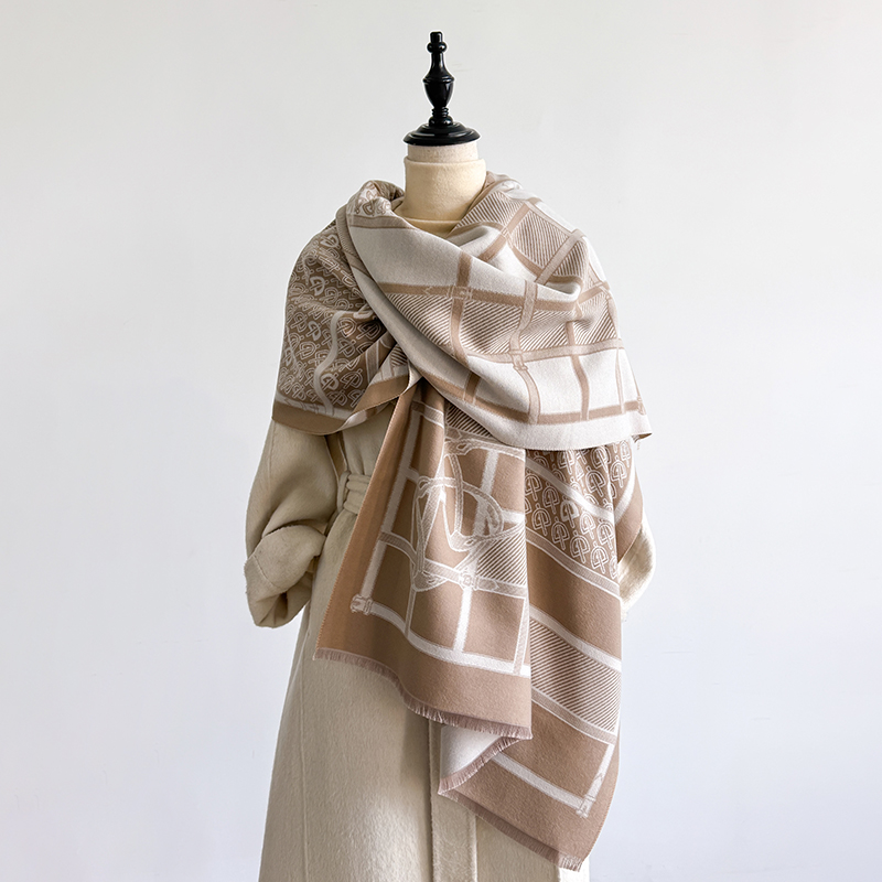 レディース 冬用 高級 厚手 暖かい パシュミナ風 ラップ  - Cashmere Pashmina Wrap のレビューと価格