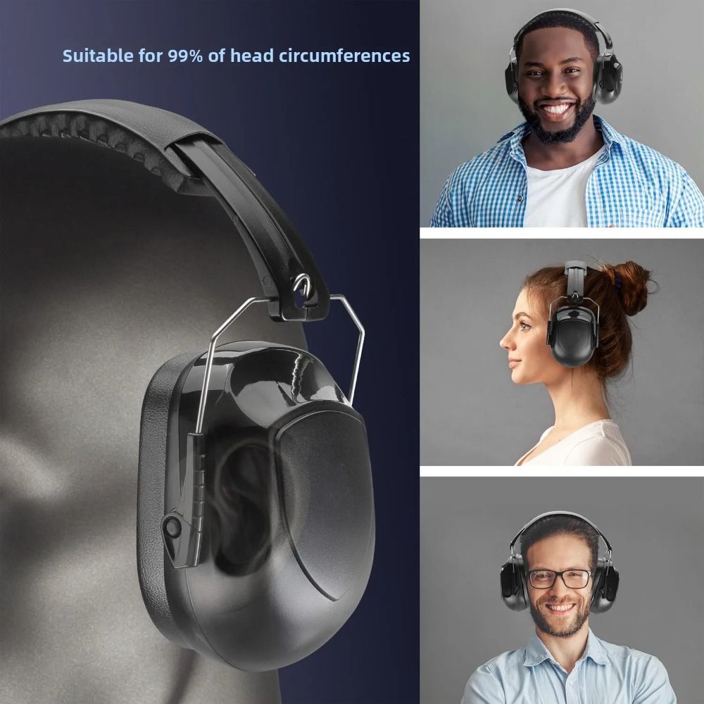 ヘビーデューティーABS防音イヤーマフ、調節可能で快適な保護 - Earmuffs Foldable のレビューと価格