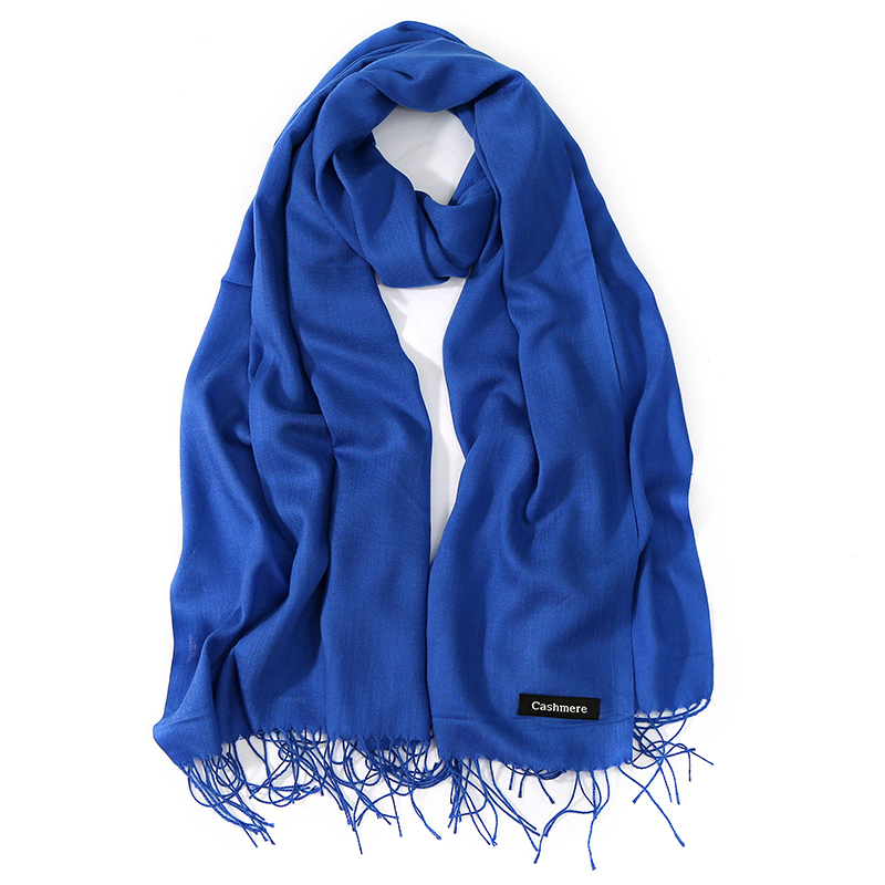 女性のためのカシミヤスカーフ,ヒジャーブスカーフ,長いタッセ - Cashmere Pashmina Wrap のレビューと価格