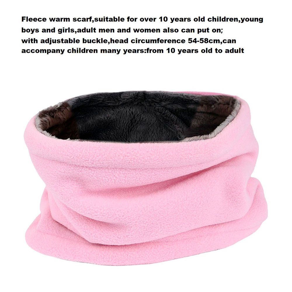 冬用暖かいプラッシュフリースガールズスカーフ、キッズネックゲ - Neck Gaiter Fleece のレビューと価格