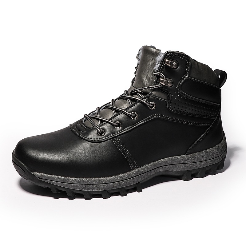 超暖かいメンズウィンターブーツ、大きいサイズ、メンズファー付 - Waterproof Winter Boot のレビューと価格