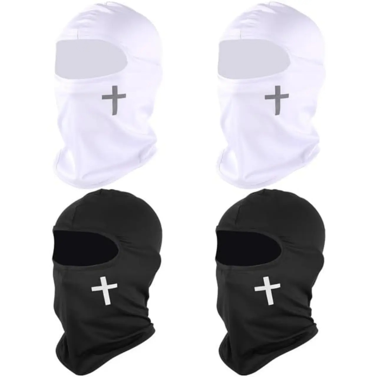 2 個フルフェイスマスクバラクラバスキーカバー UV 防風夏 - Balaclava Ski Mask のレビューと価格