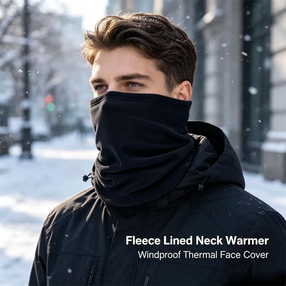 フリース防風ネックゲイター、サーマルハーフフェイスカバーマス - Neck Gaiter Fleece のレビューと価格