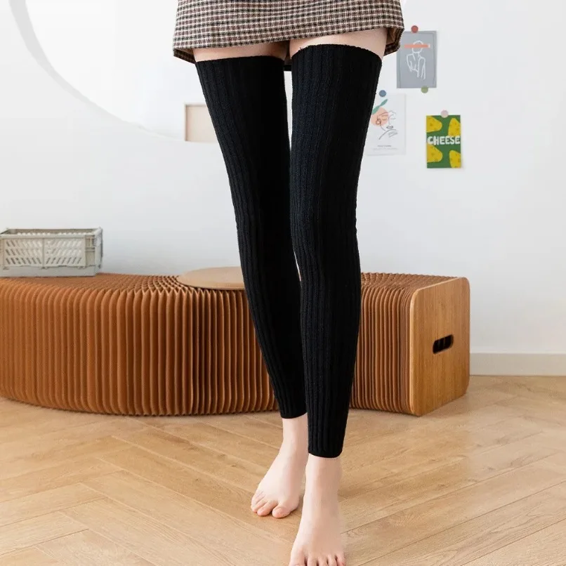 膝上の女性用サーマルソックス,フェミニンなニットウェア,レッ - Thermal Sock Wool のレビューと価格