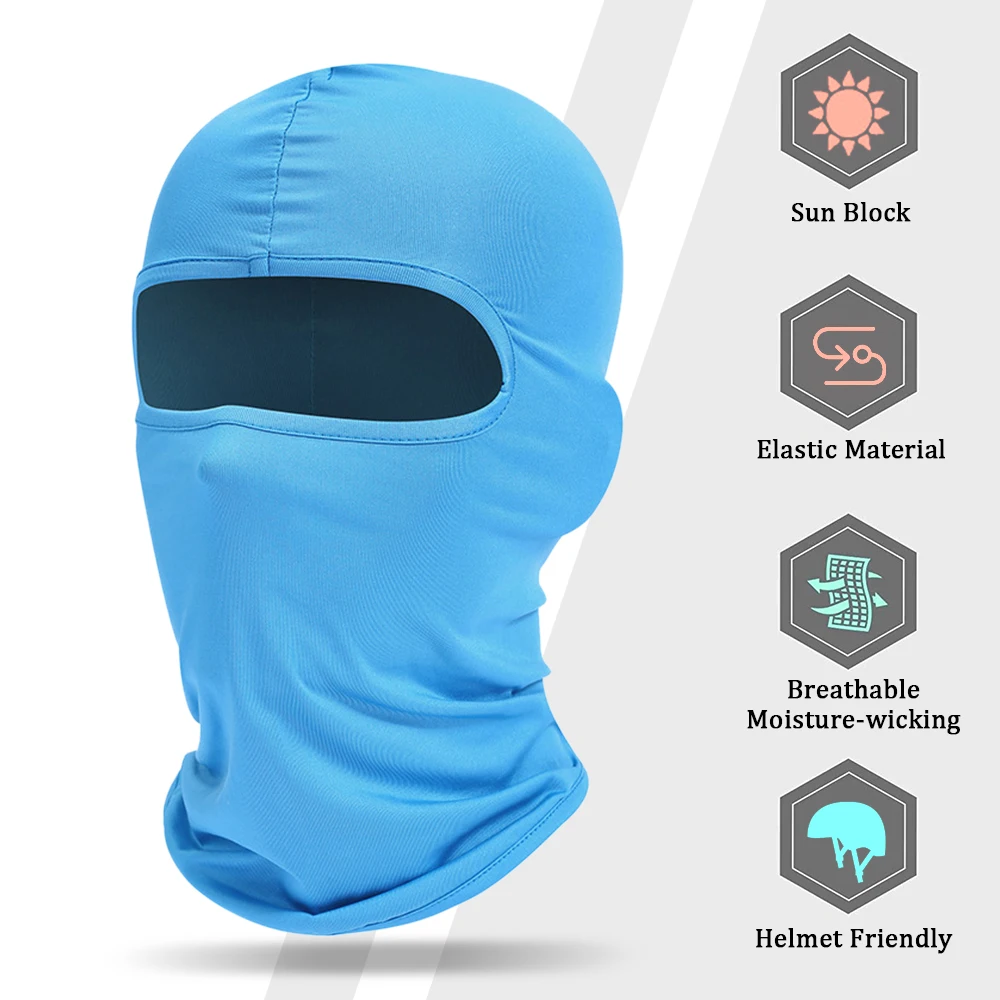 通気性のある夏用バラクラバ スキーフルフェイスマスク ヘッド - Balaclava Ski Mask のレビューと価格