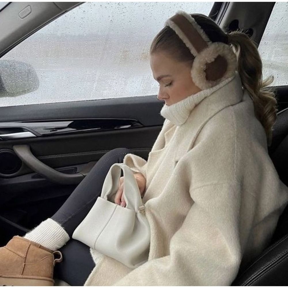 男性と女性のためのぬいぐるみイヤーマフ、折りたたみ式イヤーカ - Earmuffs Foldable のレビューと価格