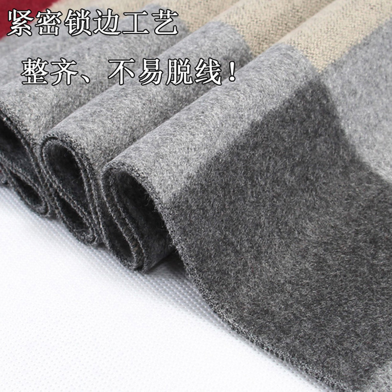 メンズスカーフ 男性用 冬 コピー カシミヤ ショール 高級 - Wool Scarf Men のレビューと価格