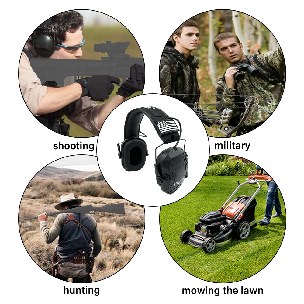 W1/W3 電子射撃用イヤーマフ アンチノイズヘッドフォン  - Earmuffs Foldable のレビューと価格